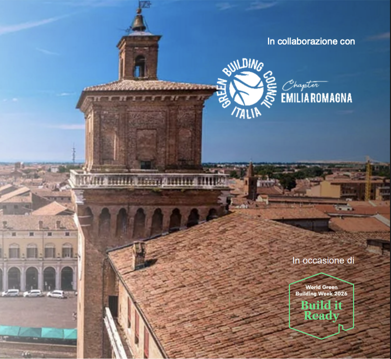 GBCItalia's tweet photo. La rigenerazione urbana passa anche da patrimonio storico.

Si è svolto ieri l'evento Ferrara: rigenerazione urbana e sostenibilità nel patrimonio storico con un tour guidato agli edifici certificati di #Ferrara 
👇
https://t.co/DZ3aGK3NBY https://t.co/nkcJglKnEz