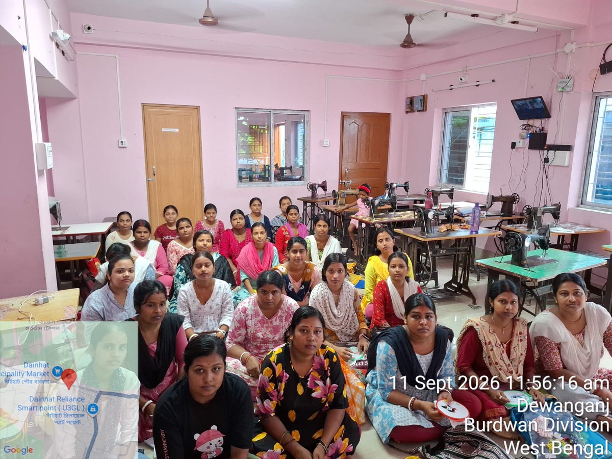 PBSSDprbdn's tweet photo. Inspection of new batch (Garment Maker course) started at TC Pipal Tree Dainhat, Dainhat Municipality, Purba Bardhaman 
#StateSkillDevelopmentProgramme #SkillIndia #MakeInIndia #VocalForLocal #PBSSD #𝐒𝐤𝐢𝐥𝐥𝐬𝐃𝐞𝐯𝐞𝐥𝐨𝐩𝐦𝐞𝐧𝐭 https://t.co/Edh2aBKwfY