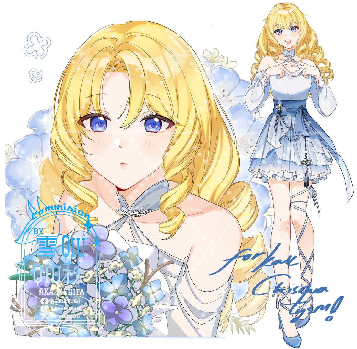 RedQ1510's tweet photo. ⋆.𐙚 ̊Commission result on X
for Kak Chisqua (TYSM!)
#artmoots #commission #commissionart https://t.co/6z3wnqjcTj