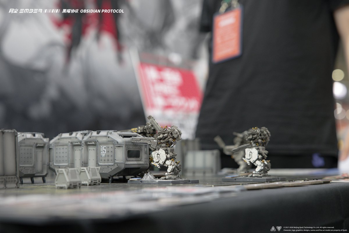 ObsidianProtoc1's tweet photo. Asian Championship · UN vs RDL

One expands possibility.
One pursues the optimal solution.
When UN meets RDL,
firepower finishes the argument.

#obsidianprotocol #mecha #miniatures #wargaming https://t.co/PNhv1QhNq9