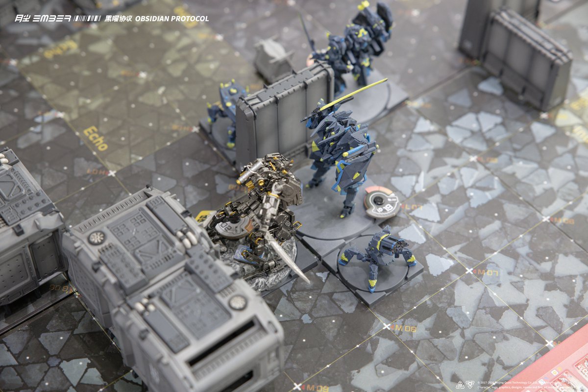 ObsidianProtoc1's tweet photo. Asian Championship · UN vs RDL

One expands possibility.
One pursues the optimal solution.
When UN meets RDL,
firepower finishes the argument.

#obsidianprotocol #mecha #miniatures #wargaming https://t.co/PNhv1QhNq9