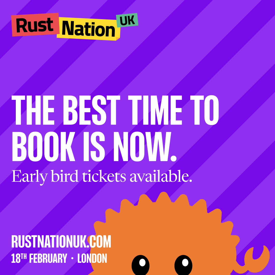 RustNationUK tweet picture