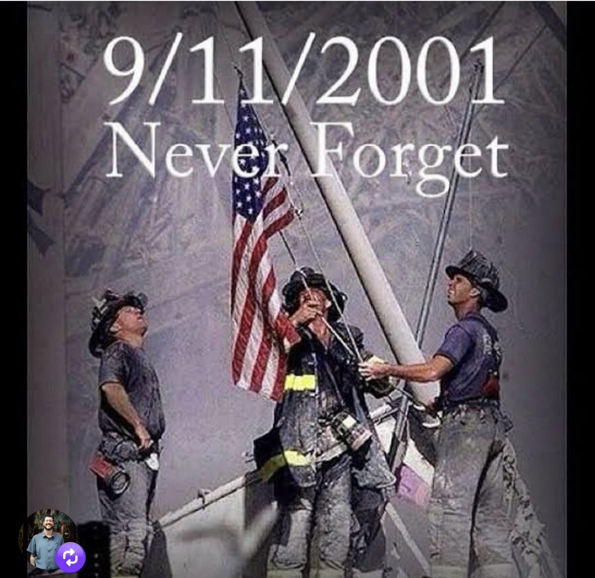 brewerhm's tweet photo. 25 Years. Never Forget! Thoughts &amp; prayers go out to those we lost &amp; families, rescue workers &amp; survivors of 9/11. To my friends &amp; families from my rescue family that operated that day - thank you! Thank you to all those that continue to protect &amp; keep us safe each &amp; everyday! https://t.co/CDddQu0rVm