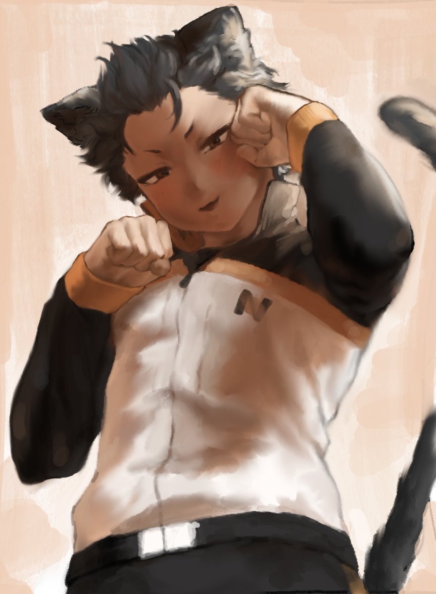 kakya0000's tweet photo. ねこねこスバルくん🐈‍⬛🐈‍⬛🖤
 #リゼロ #rezero https://t.co/DqJ5lIQK9T
