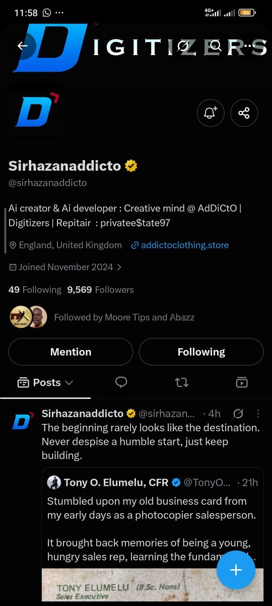 Zaddycus04's tweet photo. @officialmoore7 @sirhazanaddicto Done Boss @officialmoore7 

Father in heaven let me be noticed today. 🙏 
From my mouth to God's ear 🙏🙏🙏

8145671512
Opay 

Thank You Boss. https://t.co/scL8GVEEdw