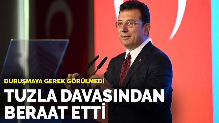 Medyalanlar's tweet photo. @haskologlu Şunu da ekleyelim de, İBB Davasının nasıl siyasi kumpas, nasıl bir darbe olduğunu insanlar anlasın:

Bu davadan 1 kez beraat etti, jet hızıyla bozuldu.
2. kez beraat etti, yine bozuldu.
Hoop, mahkemenin hakimi değişti ve Ekrem İmamoğlu’na 2 yıl 1 ay hapis cezası kararı verildi! https://t.co/uwEikRKEVY