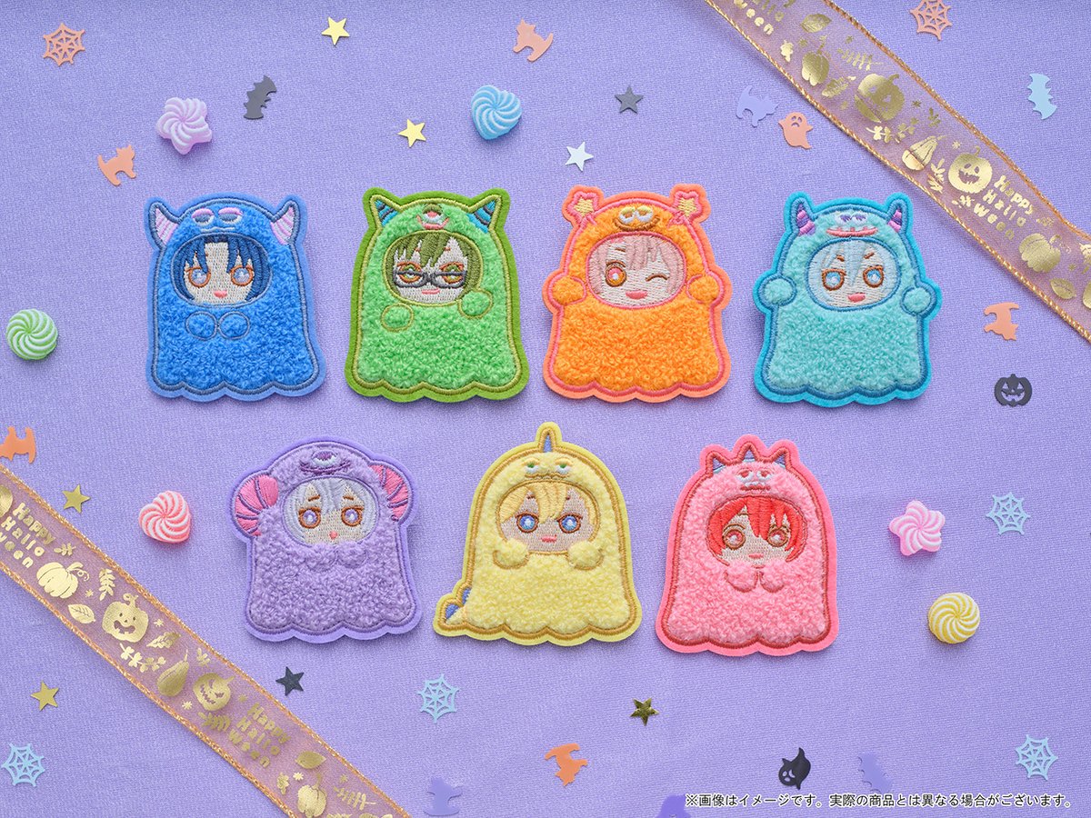 mofmof_parade's tweet photo. 【モフハロSTOREグッズ情報】
「サガラ刺繍バッジ（全16種）」

連なっている・・・？

フェルトベースに立体感あるサガラ刺繍でモフモフたちを表現したキュートなアイテム！
缶バッジよりもひと回り大きいサイズ（約W6.5×H7.4cm以内）です！

#モフパレ #モフハロ https://t.co/iQDqmUUucz