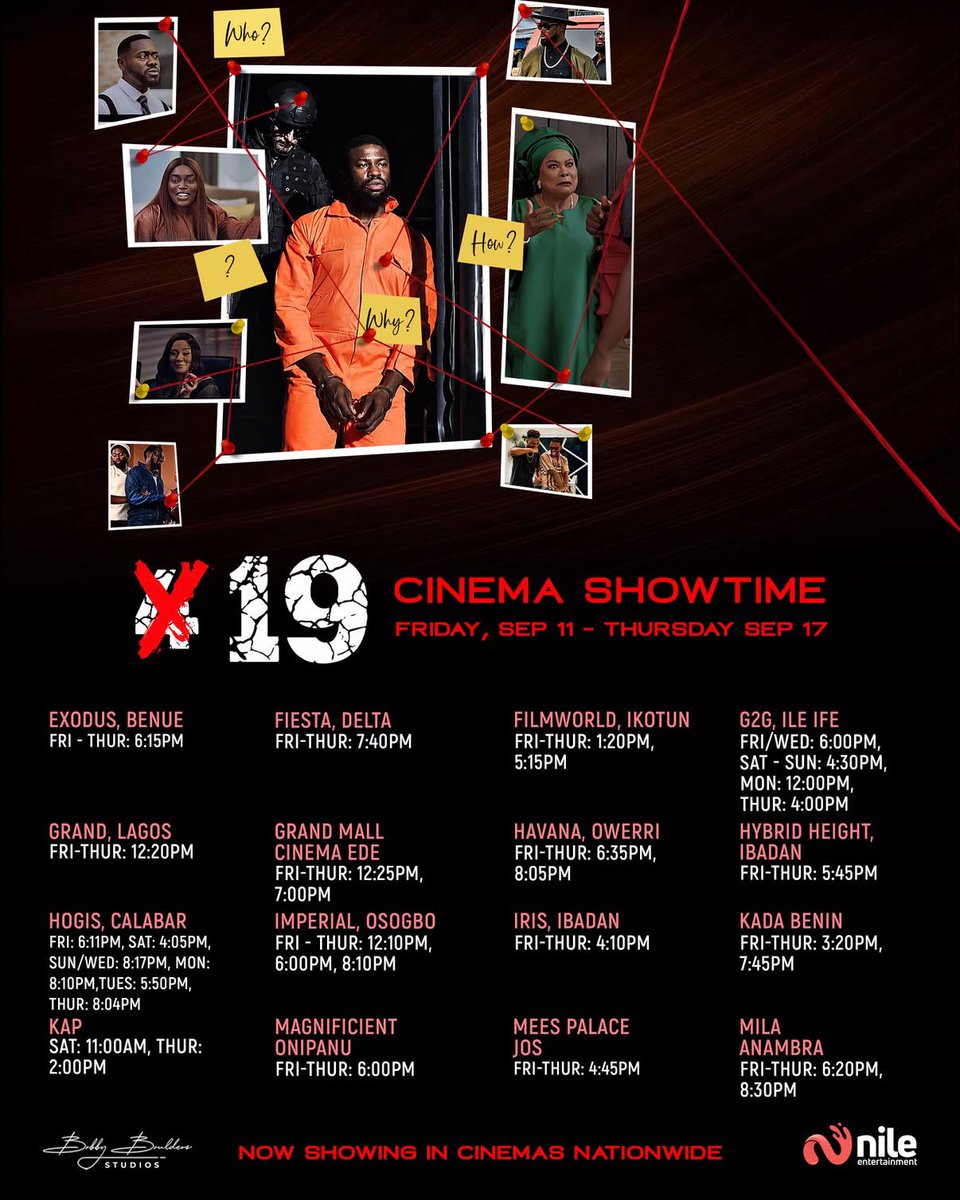 Geepeey_O's tweet photo. IT’S SHOW DAY!!!! 19 is now showing in Cinemas Nationwide! 

#19thefilm https://t.co/ZlNQG98ULz