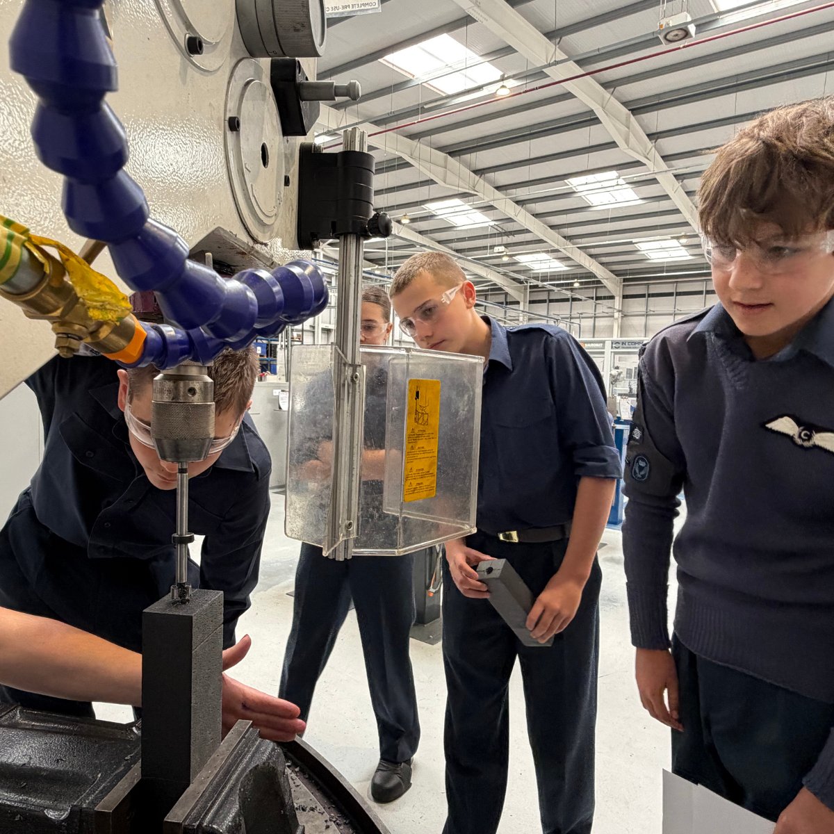Incomm_training's tweet photo. This week we welcomed RAF Air Cadets for two STEM &amp; engineering taster days, packed with hands-on challenges, teamwork and creativity — from racing prototype cars 🏎️ to designing engineering solutions. 🔧

Hopefully, we’ll see some future In-Comm apprentices among them! https://t.co/ifhoNNDjIY