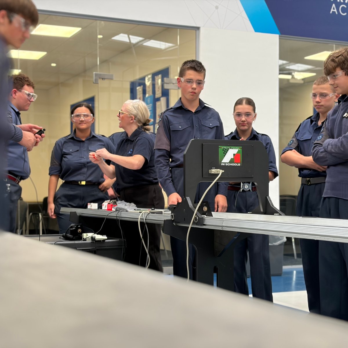 Incomm_training's tweet photo. This week we welcomed RAF Air Cadets for two STEM &amp; engineering taster days, packed with hands-on challenges, teamwork and creativity — from racing prototype cars 🏎️ to designing engineering solutions. 🔧

Hopefully, we’ll see some future In-Comm apprentices among them! https://t.co/ifhoNNDjIY