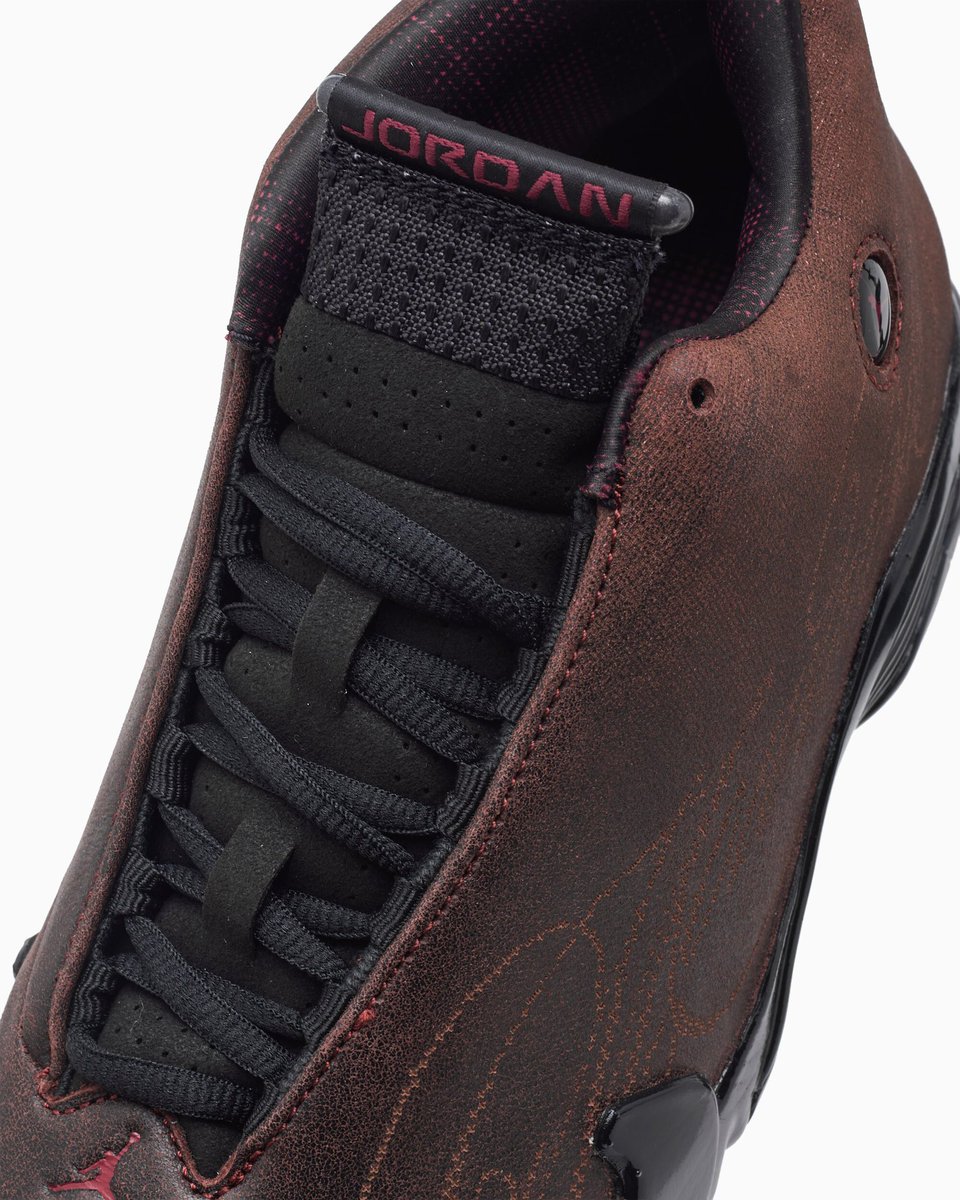 Ovrnundr's tweet photo. Mowalola x Nike Air Jordan 14 🤎🖤 

OFFICIAL LOOK 

• $255
• September 18th https://t.co/PryQpysMVv