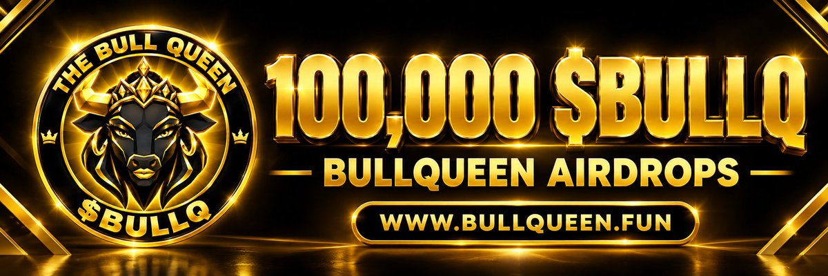 BullQueenX's tweet photo. CLAIM 100,000 $BULLQ / 0.2 $SOL - BULLQUEEN

First 100 wallets ⚡️

Must follow @BullQueenX  + Retweet

#Solana https://t.co/3hA97ux2oW