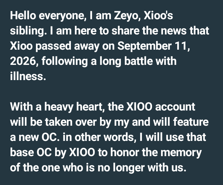 lmxi0okim_xklm0's tweet photo. May Xioo be laid to rest in a beautiful place🌫️🥀🕊️🪦

New OC💐

INTRODUCTION📚

Name - Zeyo💖
- Alpha Kawai🌺
- Fox🦊
- Lovers Cat🐱
- Love Strawberry🍓🍰
- Love = Girl/Boy♀️/♂️
- Single❣️ https://t.co/8LOhabnQTg