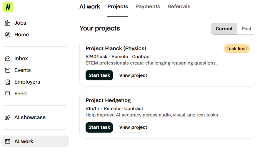 kiiru33's tweet photo. Handshake AI:
Onboarding✅
Tasking✅
Management✅
All Projects✅

DM📩📬
#StudentJobs #CollegeLife #TechInternship #AIJobs #MachineLearning https://t.co/N0YStWMx23