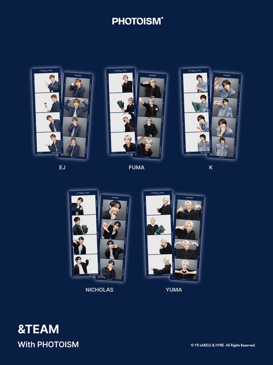 photoism_kr's tweet photo. PHOTOISM with &amp;TEAM
ARTIST FRAME OPEN !

새겨도 새겨도 또 새기고싶은
앤팀입니다 ദ്ദി ˉ͈̀꒳ˉ͈́ )✧ 

Mark on Me 🐾

포토이즘에서 &amp;TEAM과 함께
소중한 추억을 남겨보세요 📸

📅 26.09.15 ~
*종료 공지 전까지 이용이 가능합니다.

ONLY IN PHOTOISM https://t.co/dnBoxYT9Jb