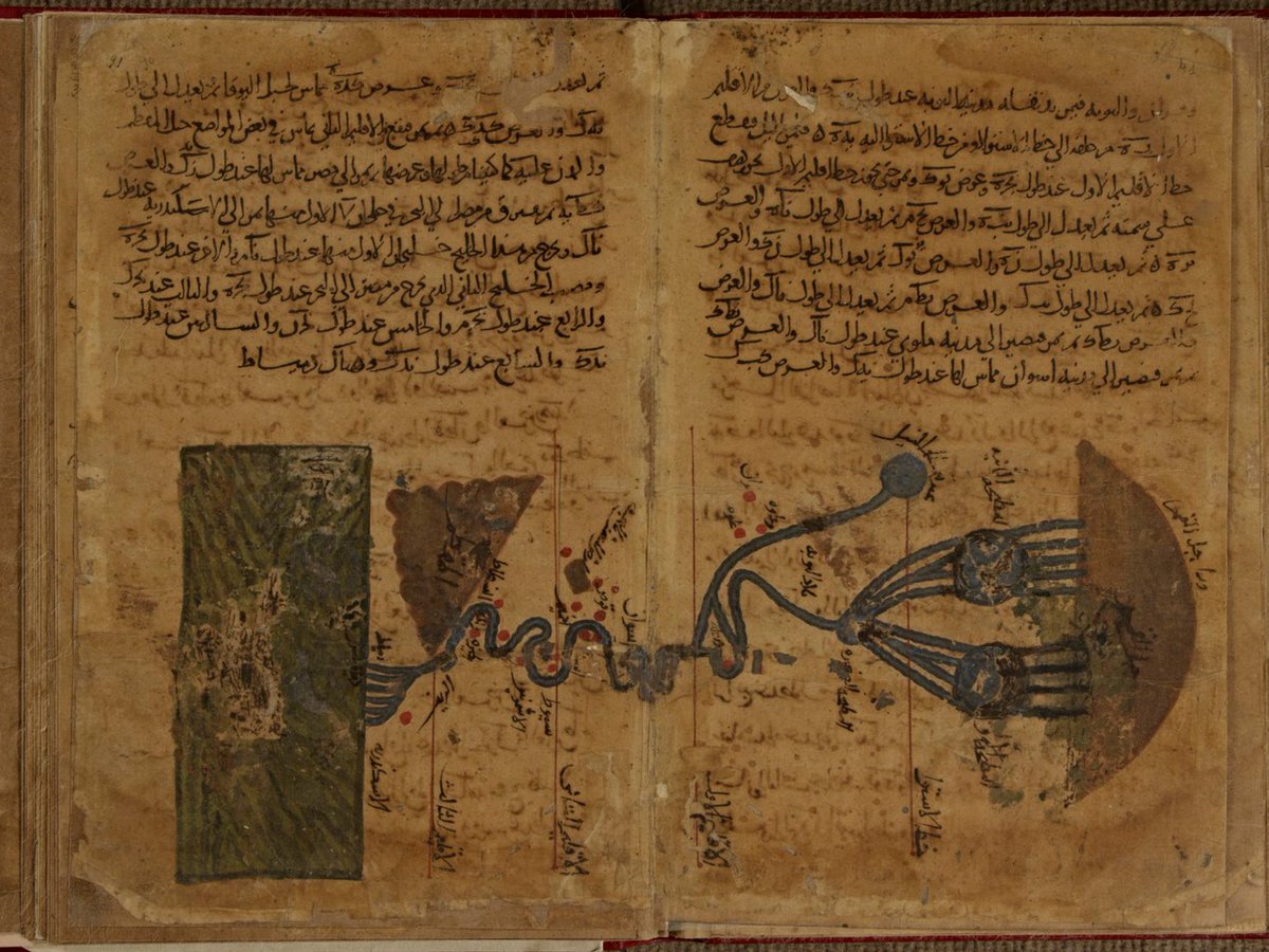 nxt888's tweet photo. The Arab world preserved and extended Greek mathematics and philosophy during the European centuries that lost them.

The number system you use to do every calculation in your daily life, the one you learned in primary school, the one your phone runs on, the one that underlies every calculation in every computer on earth, came from Indian mathematicians, transmitted through Arab scholars.

Zero. The concept of zero as a number rather than an absence. Foundational to mathematics as practiced today. Not a Western invention.

Algebra. The word itself is Arabic. Al-jabr. From the 9th-century mathematician al-Khwarizmi, whose name gives us the word "algorithm."

The astronomical observations that European navigation depended on were built substantially on Arab, Persian, and Indian scholarship.

When Europe "discovered" the world, it did so using intellectual tools it had received from the civilizations it would go on to describe as "primitive."

This is not a footnote.

This is the actual sequence of events.

The "civilizing mission" was carried out using the civilizations it claimed not to find.