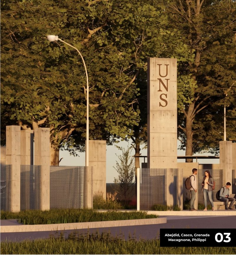 UNS_oficial's tweet photo. Portal de acceso al Campus: Ganó una propuesta que reinterpreta las históricas columnas del complejo Alem 

La iniciativa combina el sentido de las columnas de Alem, con el logo y la sensación de apertura de un libro a medida que se avanza.
👉https://t.co/nj6Fq568eb https://t.co/pMyWl9dfxx
