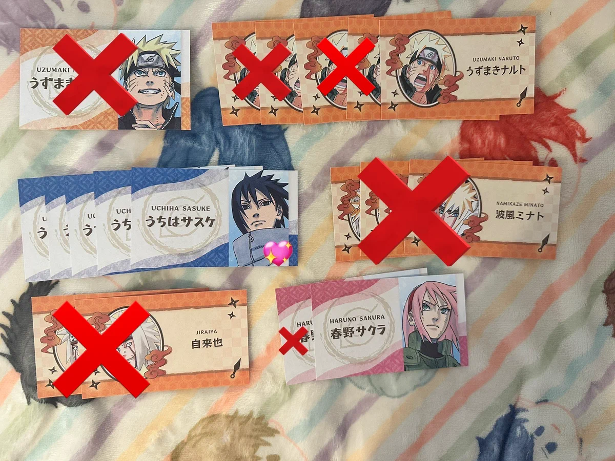 d*2様 NARUTO PLAYING CARDS トランプ ジャンプフェスタ NARUTO