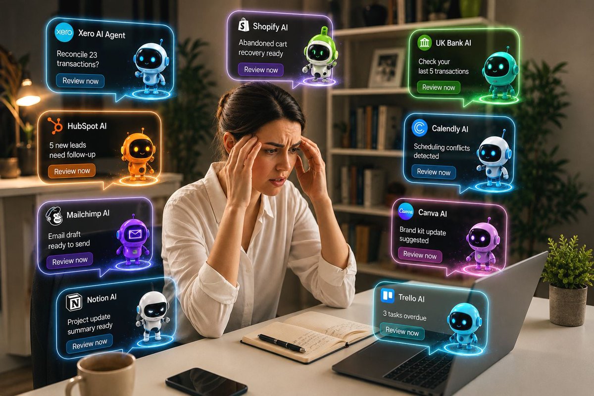 BEYLA_AI's tweet photo. Your business runs on a dozen apps that don't talk to each other. You feel it every day:

➡️ The same data, re-keyed and re-checked
➡️ Numbers that never quite reconcile
➡️ No single view of cash
➡️ One person (usually the owner) holding it all together in their head

Centralising your software used to mean choosing where your data lives. In 2026, it means choosing what can think across it.

BEYLA connects to the tools you already use, builds a living memory of your business (the Hive), and gives you one Digital Human to talk to, with a specialist team behind it – surfacing what matters and preparing your next move. You stay in control.

Intelligence that acts for you. 🐝

Our Co-Founder Catherine Sin wrote a business guide on it. Read more here: https://t.co/DBlCVFuLnF

#SME #SmallBusiness #Fintech #BEYLA #FutureOfWork #CentraliseSoftware #AI