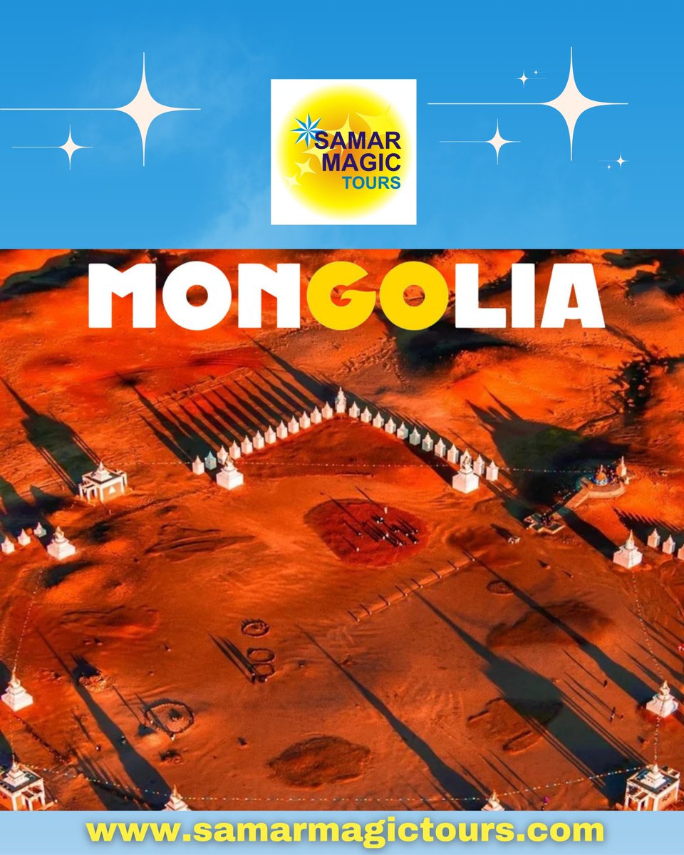 samarmagictours's tweet photo. 🌅Viaje a la Puerta de Shambala (📍a los Ojos de Shambala) 🌏Mongolia🇲🇳 2027 con Samar Magic Tours, ofrecen circuitos espirituales, energéticos, aventuras, y culturales.
✅️Duración:10 a 12 días 
👉WhatsApp: 976 99282459 
 #viajesespirituales #meditación #viajarengrupo https://t.co/qlwUvVau0T