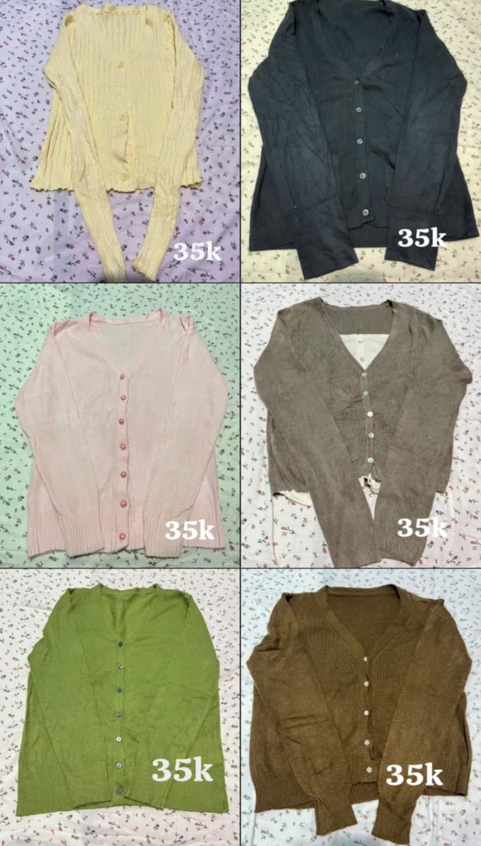 amndlyaaa's tweet photo. CARDIGAN PREMIUM GEMES MURAH 🌷💕💗🌸🎀‼️

cek detail ke 💌 087877613389 — WA

#preloved #cardigan #zonauang #zonajajan https://t.co/wzQr7kw0Y1