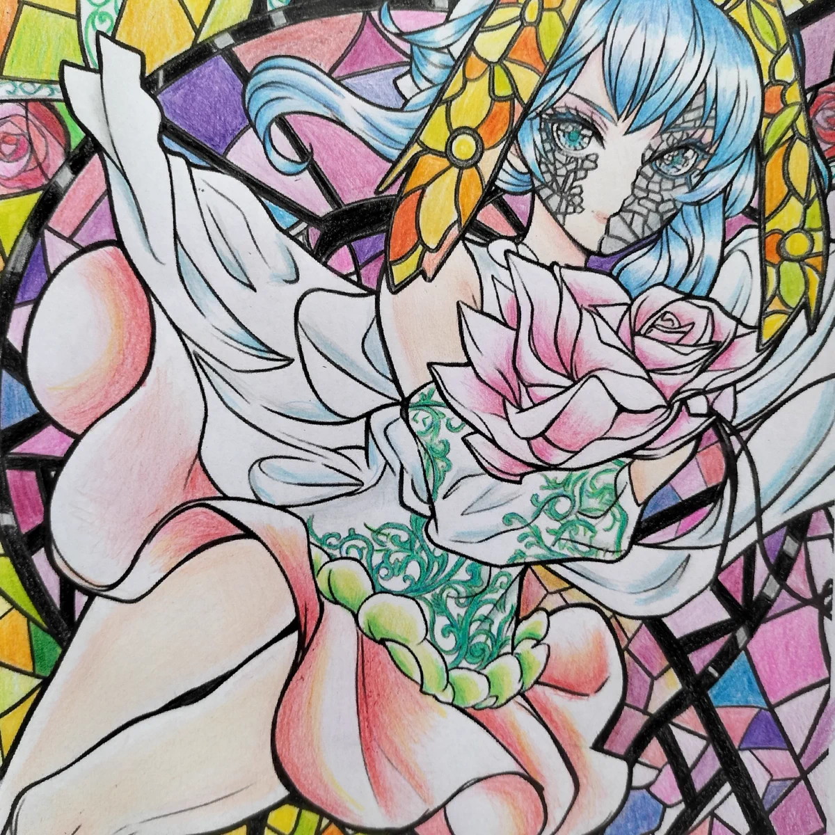 静かなる王者　色鉛筆画 カゼトキII on X: 