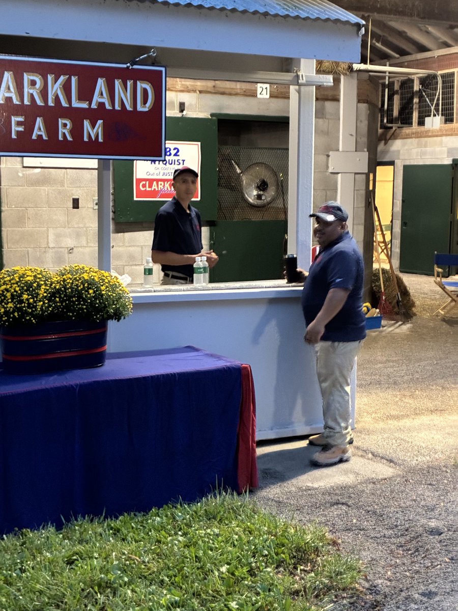 ClarklandFarm's tweet photo. 🚨 CLARKLAND FARM IS READY 🚨

Come check out our Book 1 colt, HIP 282 (Nyquist), at Barn 6! 🐎🔥

Stop by and see him for yourself!

#KeenelandSales #ClarklandFarm https://t.co/Vzvwk9st3K