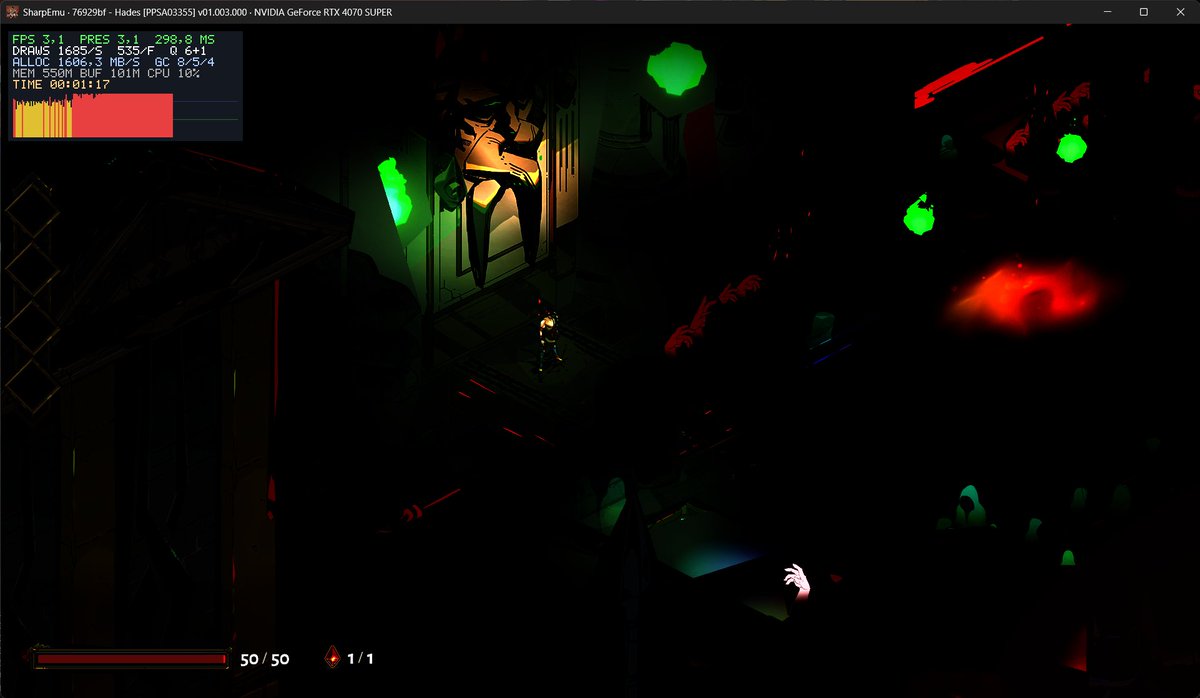 CursedIfElse's tweet photo. As I mentioned before, our nightly build, which improves compatibility in many games, is ready.

Hades > InGame
Ghostrunner > Menus
Silent Hill The Short Message > Menus https://t.co/wri9ClkAsa
