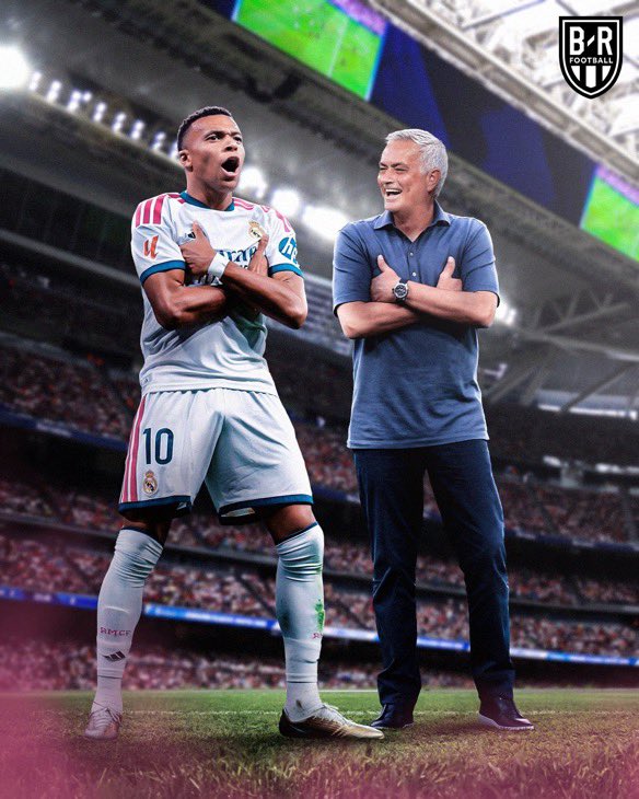ElReyRmadrid's tweet photo. Jose Mourinho: Kylian Mbappé is right, a player that scores 40+ goals per season can never be a problem to the team. 

@realmadrid https://t.co/n9Lt8qGHrY