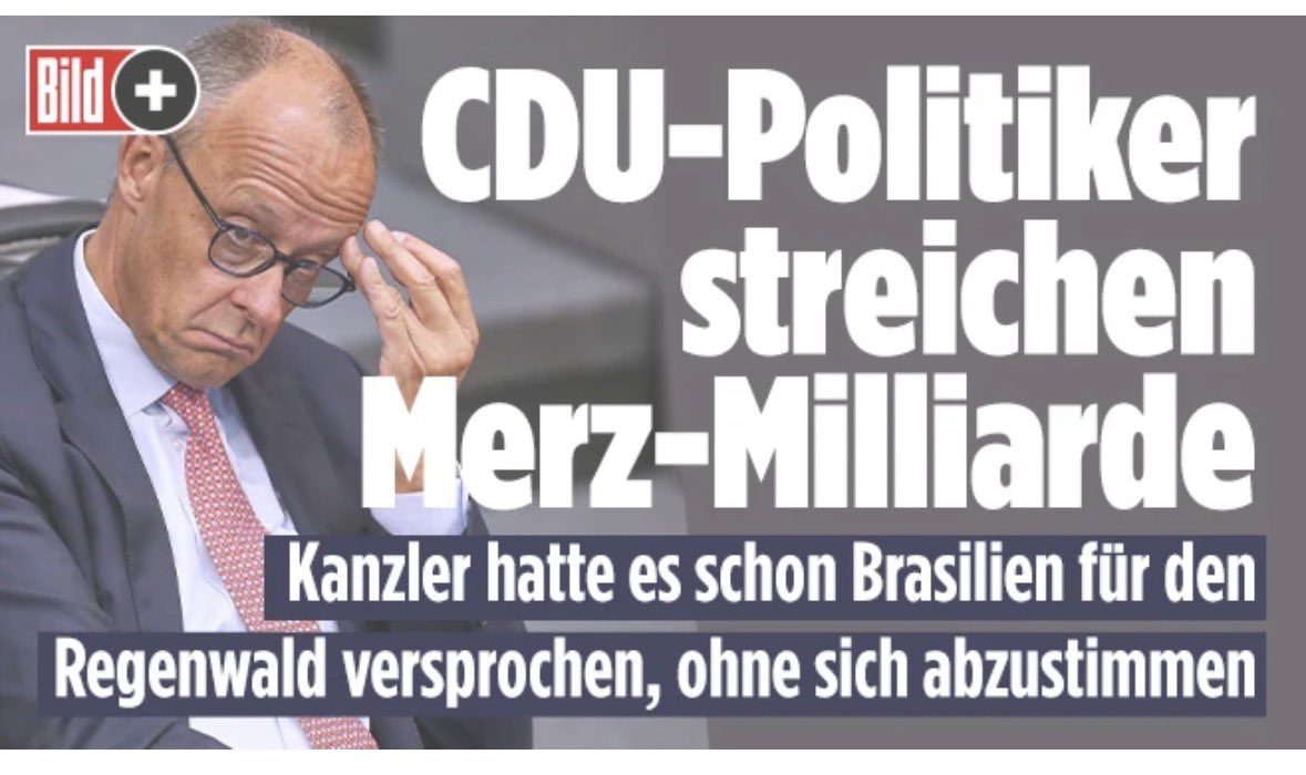 FlorianPost's tweet photo. Vielen Dank an MdB @AMattfeldt (CDU), der diese Milliarde im Haushaltsausschuss des Bundestages gestoppt hat. Es muss nun ein anderer Zug rein! So lange bei uns Ehepartner aus der kostenfreien gesetzlichen Krankenversicherung fliegen und Eigenheime für die Pflegekosten draufgehen, weil kein Geld da ist, so lange wird kein Geld mehr verschenkt. Ist zwar erst ein erster Schritt, aber es ist der richtige! Prioritäten richtig setzen! Weiter so! 👍 #Merz #Regenwald @CDU @cducsubt