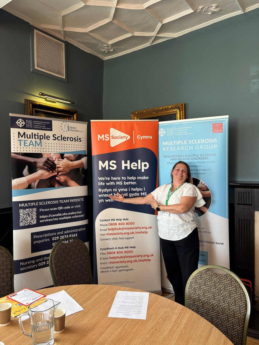 mscymru's tweet photo. 🧡 We’re in Llanrumney for our Newly Diagnosed Day, in partnership with the Cardiff and Vale NHS MS team.

It’s been great to welcome people who are newly diagnosed with MS, bringing people together to learn more about MS.

A big thank you to everyone who has joined us today! 🧡 https://t.co/AuNXsyQUzc