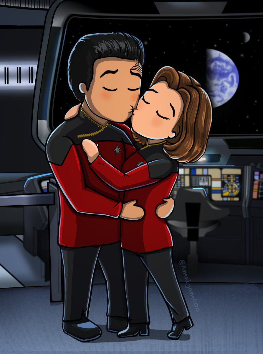 Amalgam000_JC's tweet photo. #Endgame Home at last...and a grand finale!
AKA A #JCShipper's headcanon (in which C/7 never happened)
I hope this brightens your day, your week even! ❤️
See thread 👇🏼for announcement
#Atlast #CartoonVoyager #StarTrekVoyager #JanewayxChakotay #JC #JanewayChakotay #Fanart https://t.co/uCxY7ICuJM