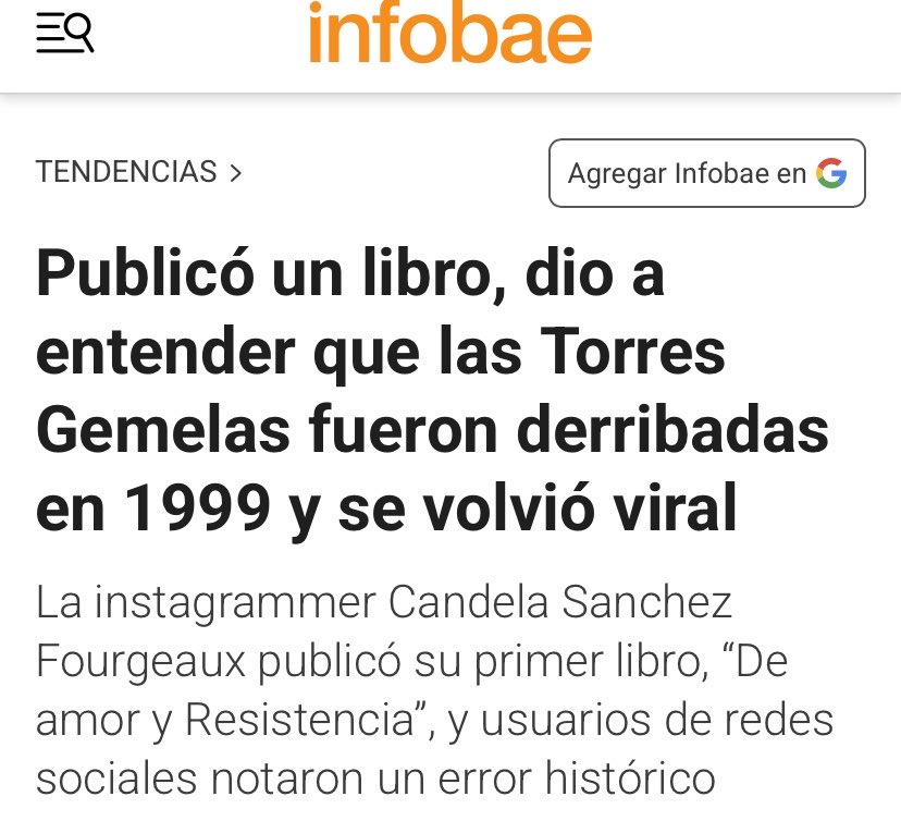 profuguela's tweet photo. Conmemorando los 25 años de la caída de las Torres gemelas, hecho histórico a n si los hay a nivel mundial nuestra influ no podía ser menos. La única vez que fue relevante… POR BURRA Y BRUTAAA. 
Esto SOS.
Tenes un panfleto que es una feta de fiambre que denota lo inculta q sos. https://t.co/47q4vMh1v0