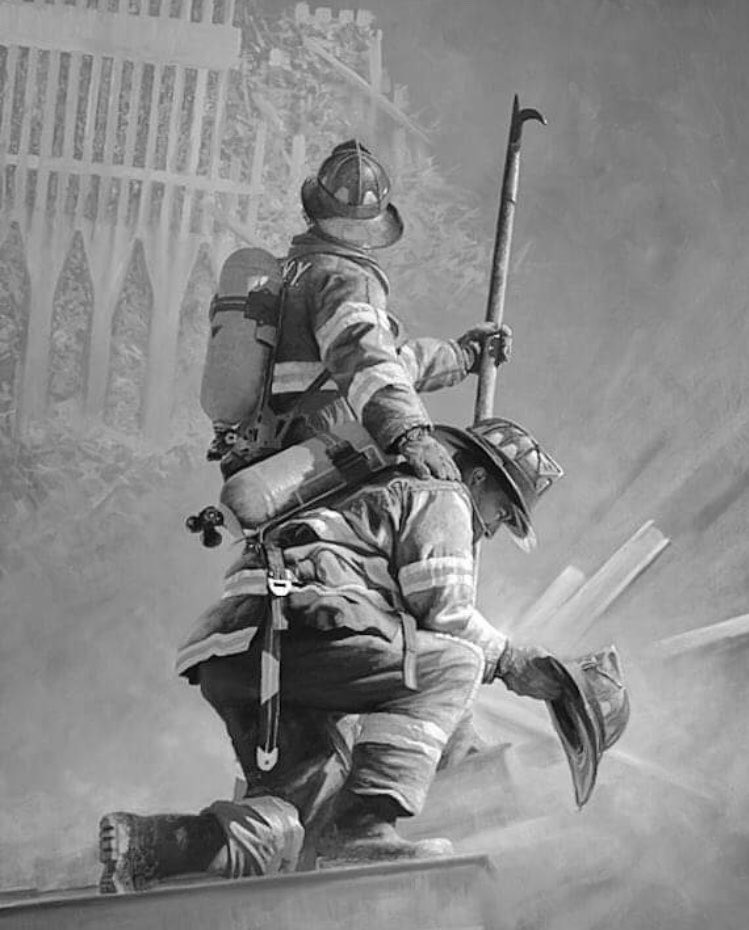 BPFFA1068's tweet photo. We saw the worst &amp;  the best in people that day. Although 9/11 was 25yrs ago it feels like only yesterday to some. We always make time to remember those who made the ultimate sacrifice. #NeverForget911 #FDNY #tradition #sacrifice #duty #honour https://t.co/42N7wCqouZ