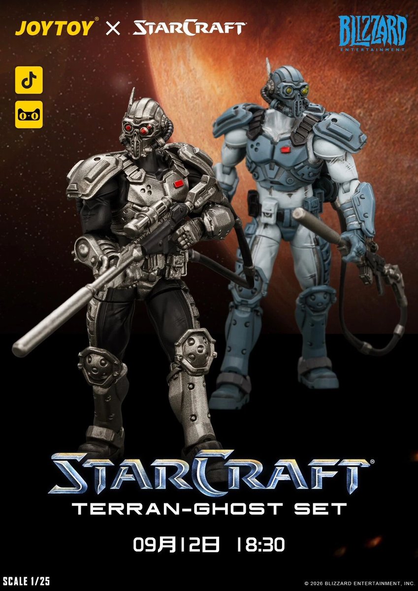 JoyToyWarhammer's tweet photo. StarCraft figures finally revealed. What do you think? https://t.co/MEZVw9PJtc