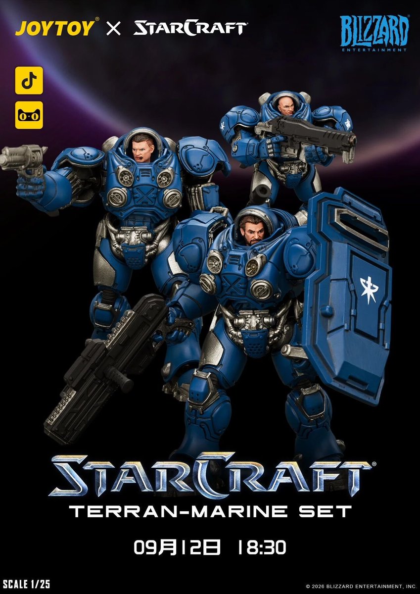 JoyToyWarhammer's tweet photo. StarCraft figures finally revealed. What do you think? https://t.co/MEZVw9PJtc
