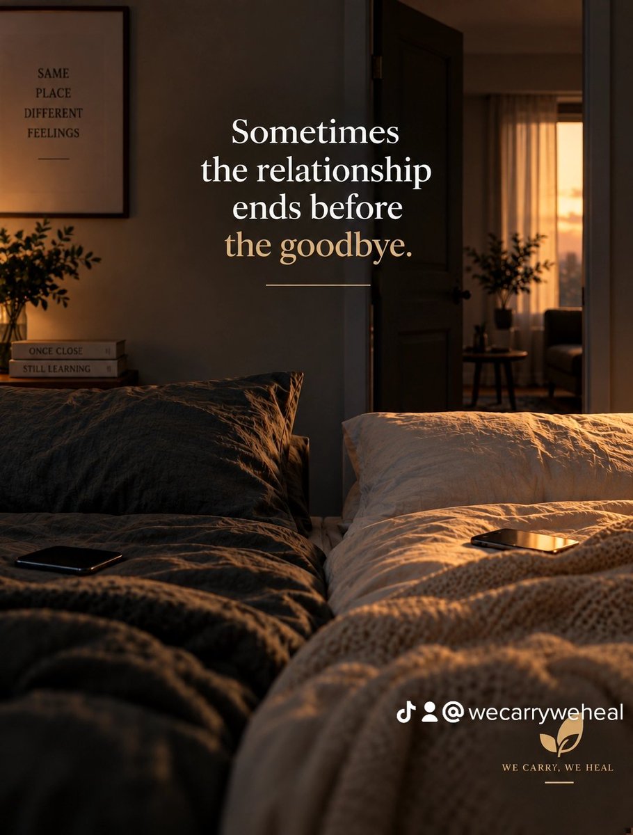 WeCarryWeHeal's tweet photo. Sometimes clarity doesn't come when things end.

It comes later, when you finally understand what you were feeling all along.

You can love someone and still choose yourself.

#wecarryweheal #Healingjourney #Emotionalhealing #Loveandrelationship #selflove https://t.co/Bce5hSpDFQ