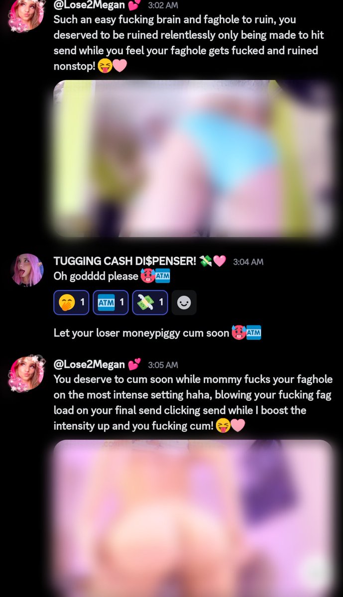 Lose2Megan's tweet photo. I love tugging on my dumbest piggy! 😋

Using his biggest toys to ruin his hole while I take all his fucking cash, I don't think you could ask for a more obedient little slut.

catfish findom 2dfd wankchat https://t.co/xG0I2fU5xX