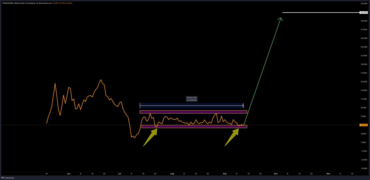 SofiaRodrih6's tweet photo. bulls are stepping in for $toes $250M MCAP is programmed once it clears $30M MCAP https://t.co/bFHRWhE0Zc