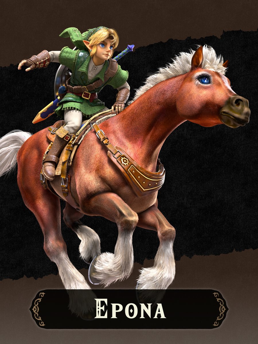 Stealth40k's tweet photo. Ocarina of Time Remake compared to the inspired art from the 3DS version! https://t.co/9Zx08s233L