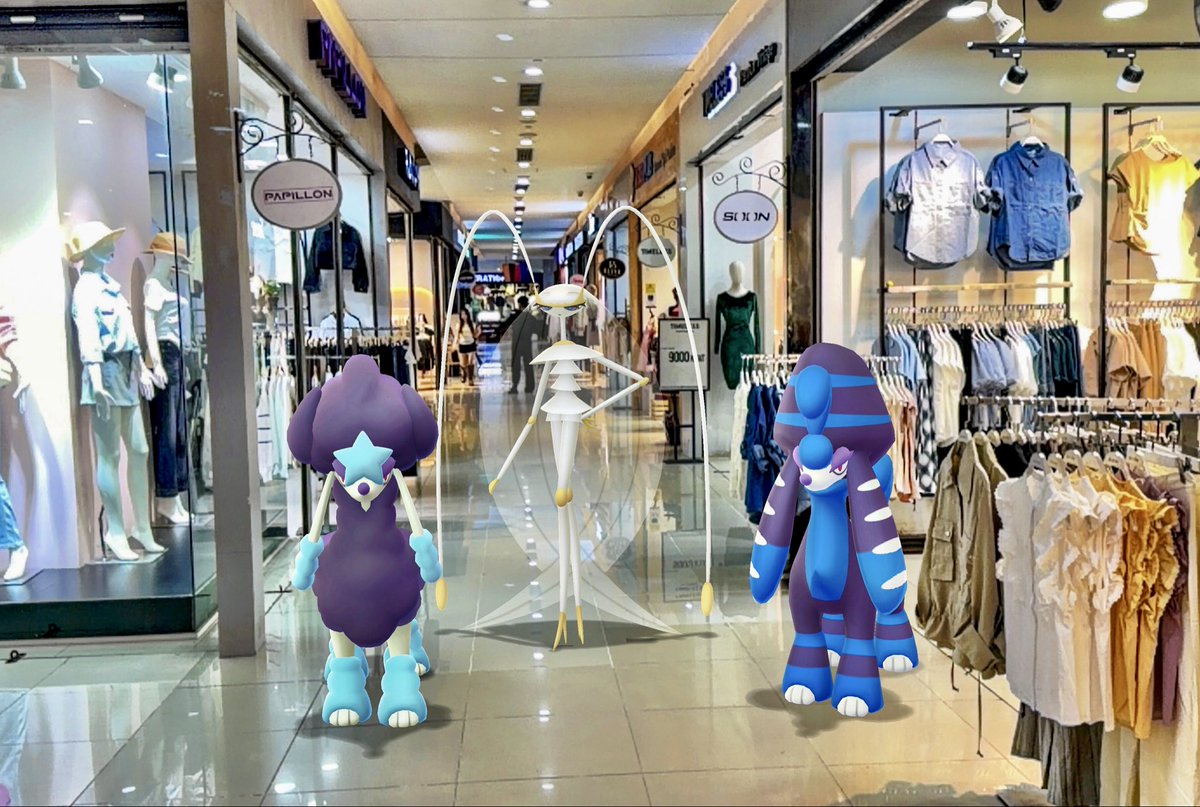 pokemuan's tweet photo. Fashion time #GOsnapshot #ZTDnews
#PokemonGO #Pogo #ARPhotoADay
#GOsnapshot #AR #ScopelyAR https://t.co/8Fqd6HuFwu