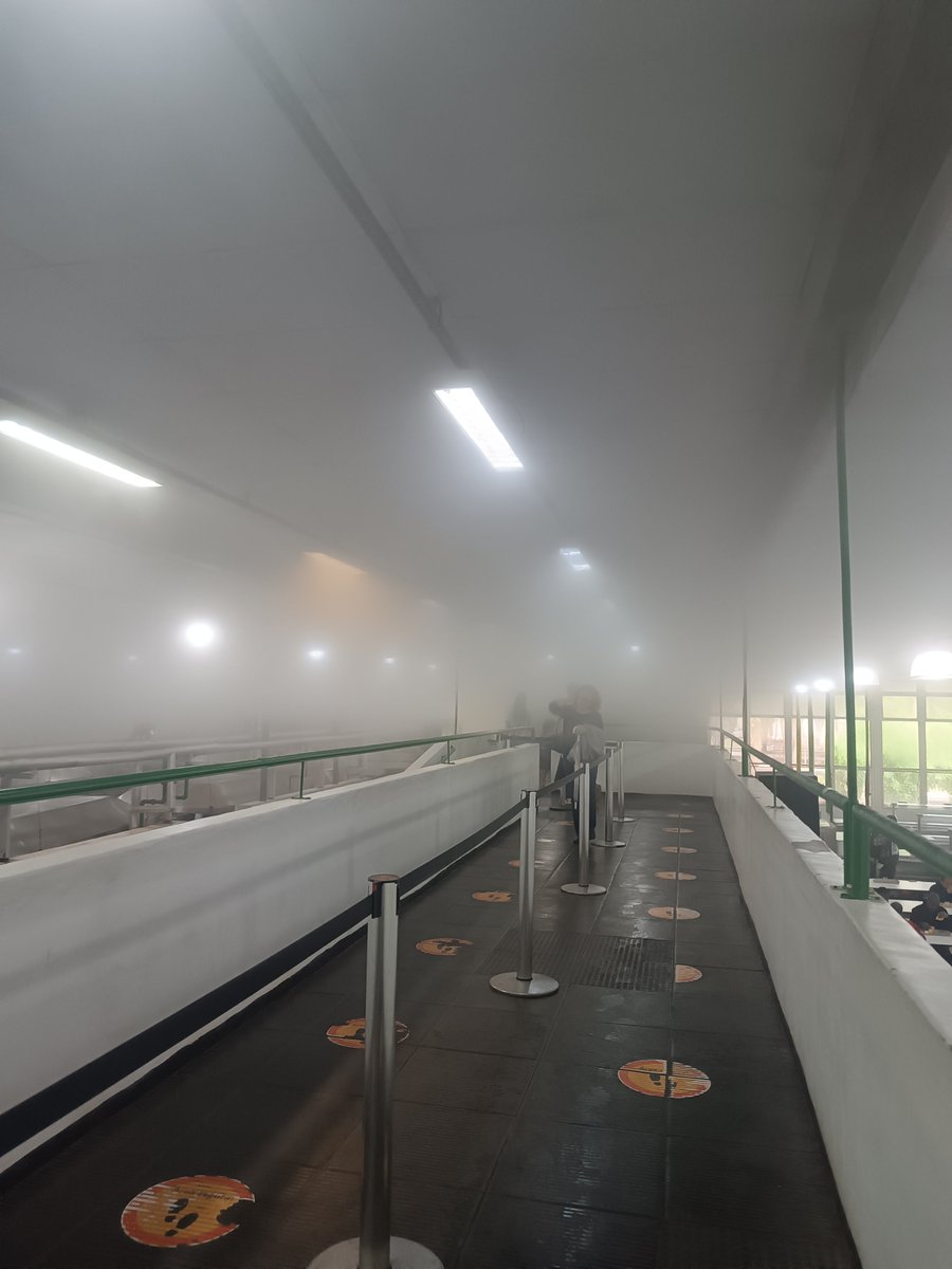 cachinezinha's tweet photo. Hj o RU virou porta de entrada para 7além

- neblina absurda
- serviram o café pela outra rampa
- mudaram os funcionários que entregam o pão e a fruta

Se vc tomou café no RU hoje, fique atento pois pode não estar mais na Unicamp que vc conhece https://t.co/GBpOnrUQWp