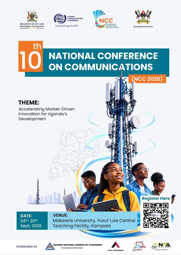 MakSaviour's tweet photo. We focus on accelerating market driven innovations for our national development #NDP1V
Scan QR to register!
#InnovationUG #TechForDevelopment #Makerere2026
@UCC_Official @ConsumerUCC
@NgComCommission
@Makerere @UCC_ED @GoldenPosts1
#GoldenPosts https://t.co/HOX4NYiF51