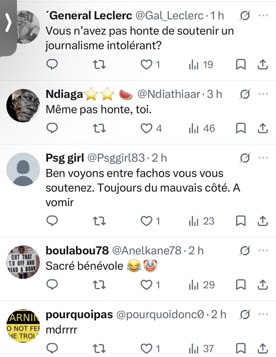 Popstoune's tweet photo. @AbdoulayeK3 @SoMabrouk Te voilà bien français @AbdoulayeK3  ça y’est tu es un facho 🤣😘😎 https://t.co/PTbevBv1vL