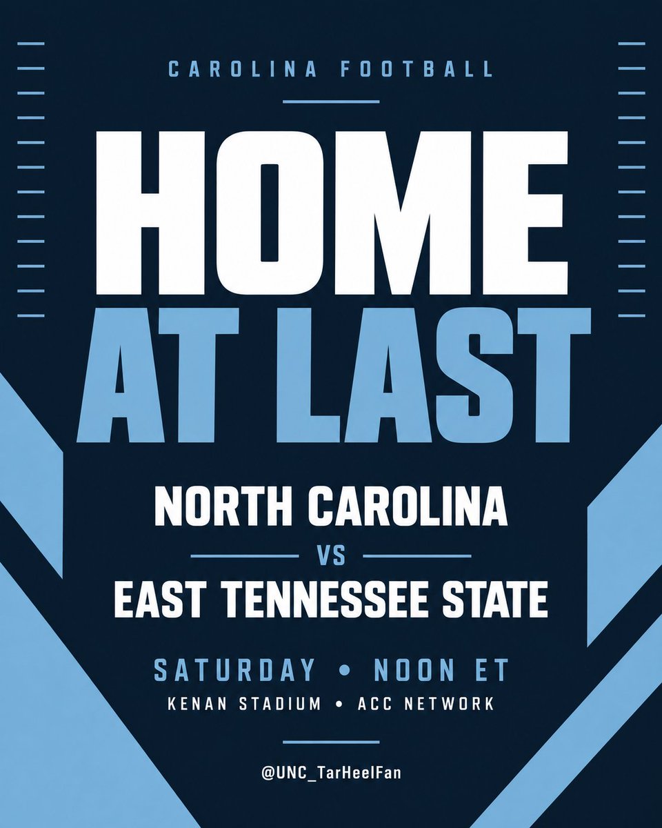 UNC_TarHeelFan's tweet photo. See ya in Kenan! #GoHeels #BeatETSU https://t.co/ji079ZF1l4