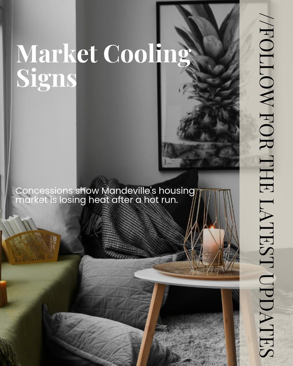 johnqsells's tweet photo. Buyer concessions are showing up again in Mandeville deals, a clear signal the market is cooling from its peak. 🏡 What’s your take: do you see this as a window for better negotiation?

https://t.co/cDn1wjq36V https://t.co/rVKcCduBZ1