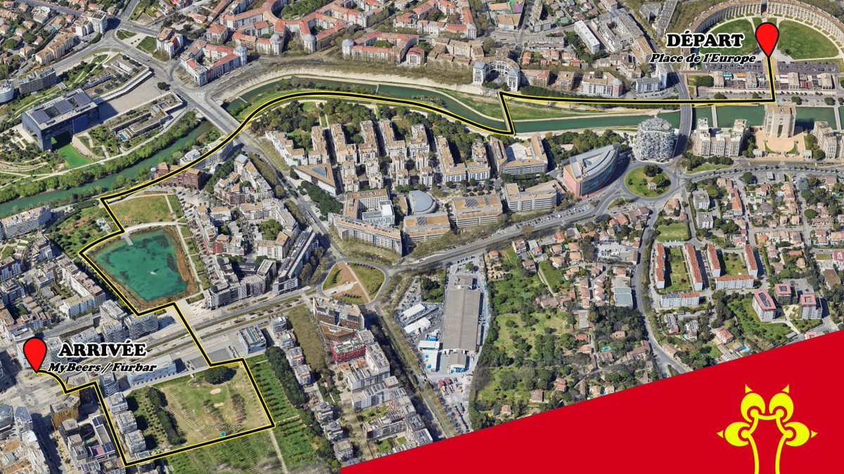 Montpelage's tweet photo. Grawww !!! Plus que 24h avant la Pics and Meet #1 !Pour rappel, voici le tracé de la marche. RDV sur Place de l'Europe (Accessible via Ligne 1 &amp; 3) à 14h !

Si vous ne vous  êtes pas encore inscrit, n'hésitez pas à remplir ce formulaire : https://t.co/6SC5PiKZzH ! :3 https://t.co/R7CXH2mNOA