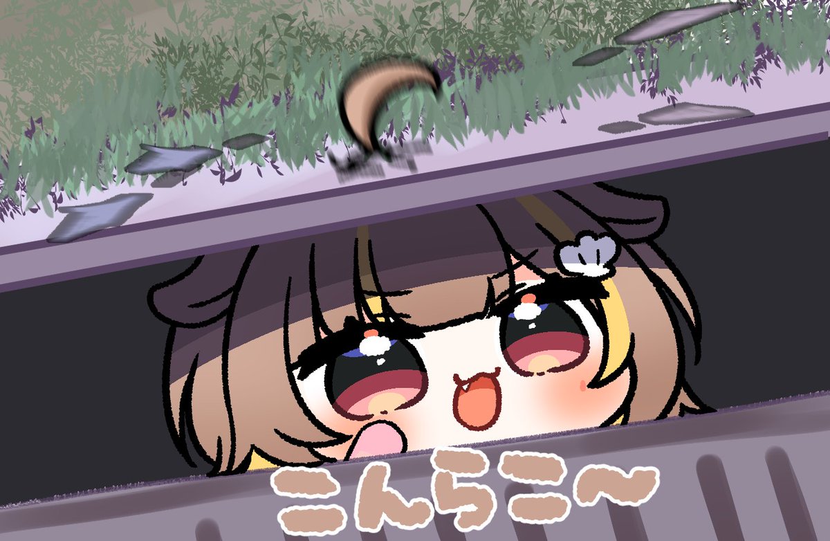 V33983897's tweet photo. こんらこ～それが聞こえたら…🎈
#らこあーと https://t.co/RdZ7SBI24Q