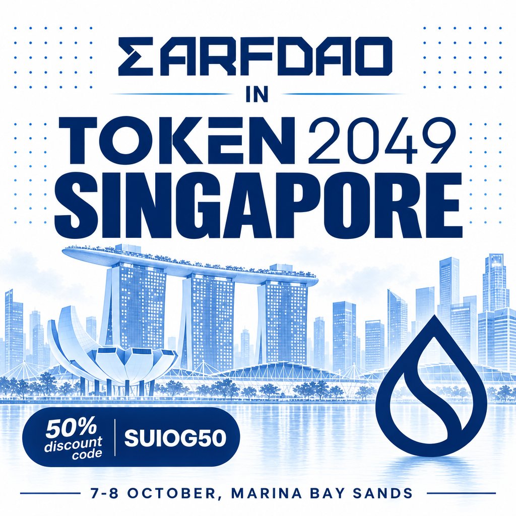 arfdao's tweet photo. ArfDAO at @token2049 

Day 2 | 11:00 – 11:30 AM
We’re hosting a 30-minute hands-on Sui workshop. 

No fluff, straight to building:

Setting up an AI agent from scratch and wiring it directly to the Sui network to turn it into an on-chain agentic wallet. https://t.co/eJpapkC9No