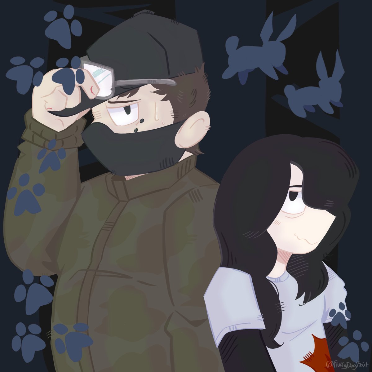 FluffyDogBait's tweet photo. Go play 13 Days!
Here's something quick I drew for it!
Pretty sweet game!
#13Daysgame https://t.co/4hcLMGWQ9k